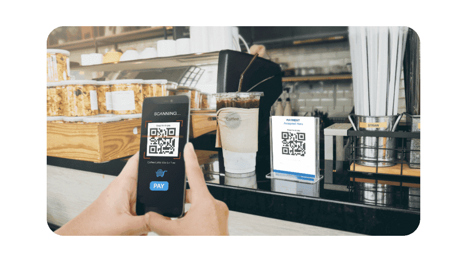 Employ QR Code labels for payments