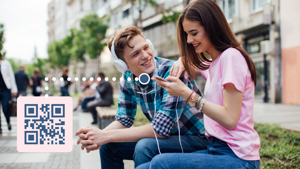 Use audio QR Codes to share music Use audio QR Codes to share music