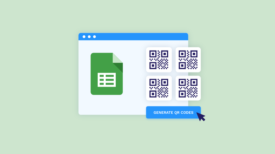 Manage Bulk QR Code Generation from a Single Google Sheet