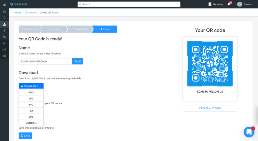 Download the QR Code Download the QR Code