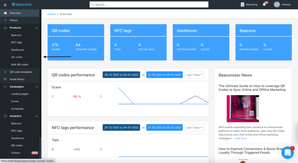 Log in to the dashboard Log in to the dashboard