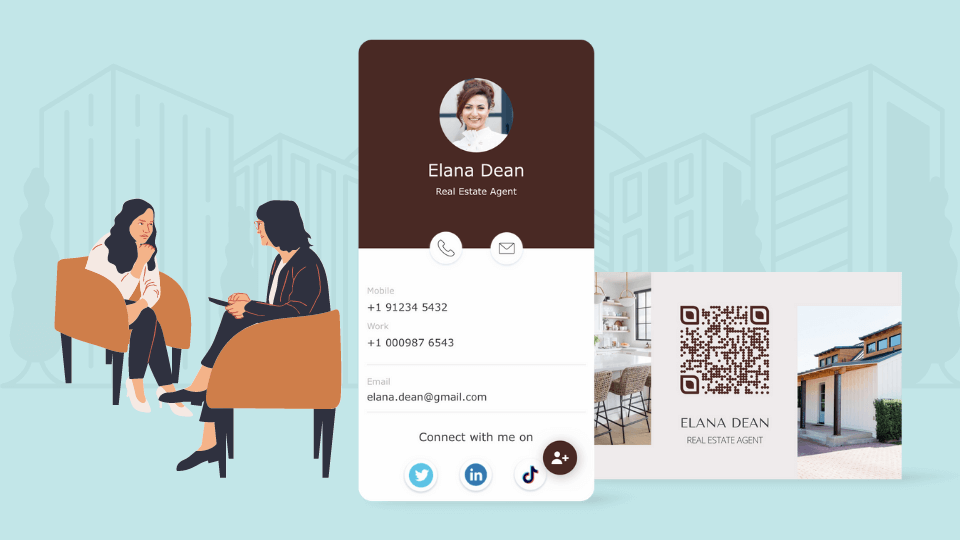 Digital Business Card for Realtors: Engage Clients Better & Close More Deals