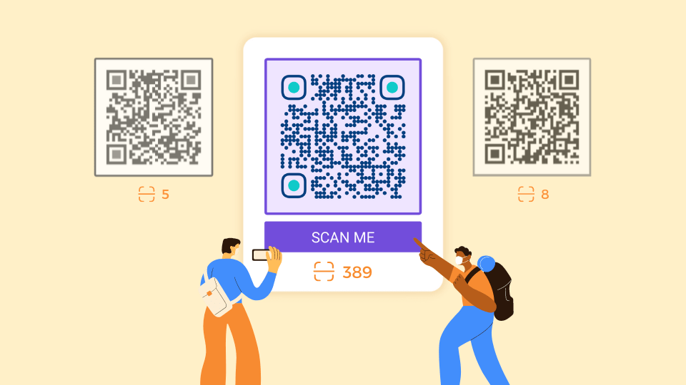 Generate QR Codes with Text Below: Create QR Code CTA