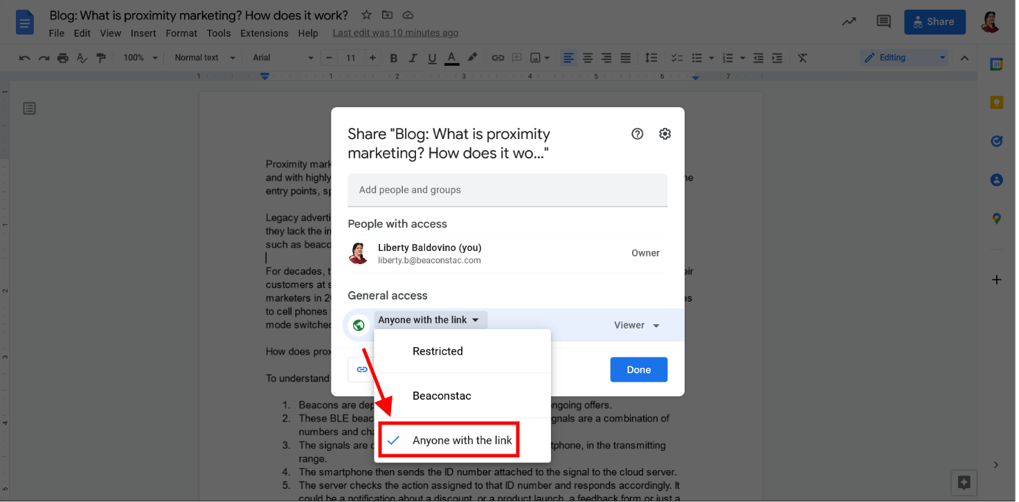 How to Make a QR Code for a File in Your Google Drive