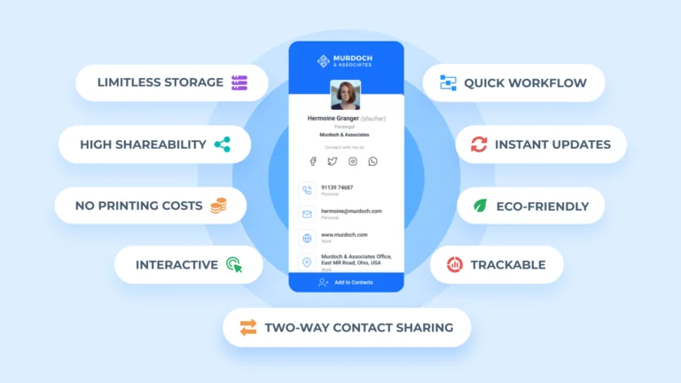 Here are the top 9 digital business card benefits