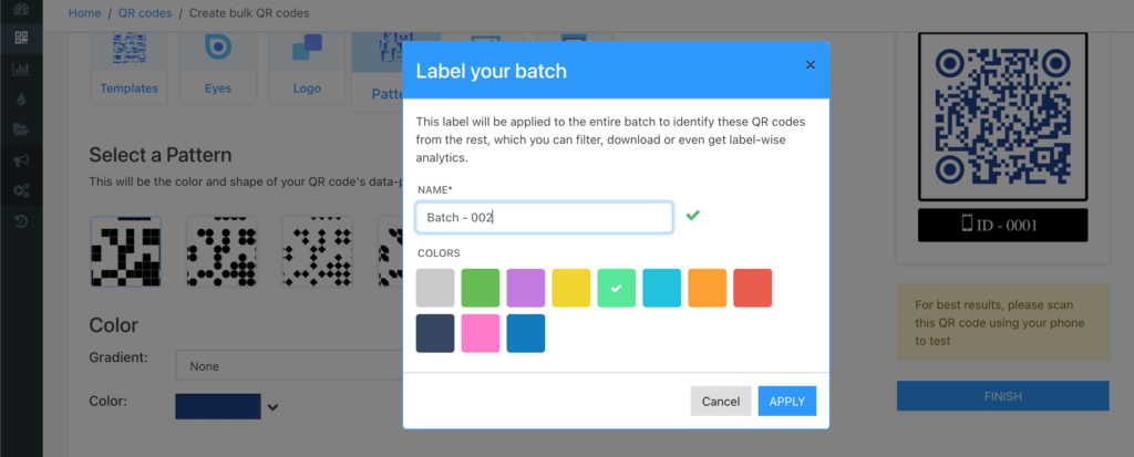 Bulk QR Code Generator: How to Create Bulk QR Codes in 5 steps | Uniqode