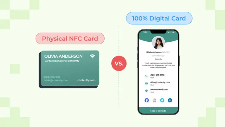 NFC vs. Digital Business Cards