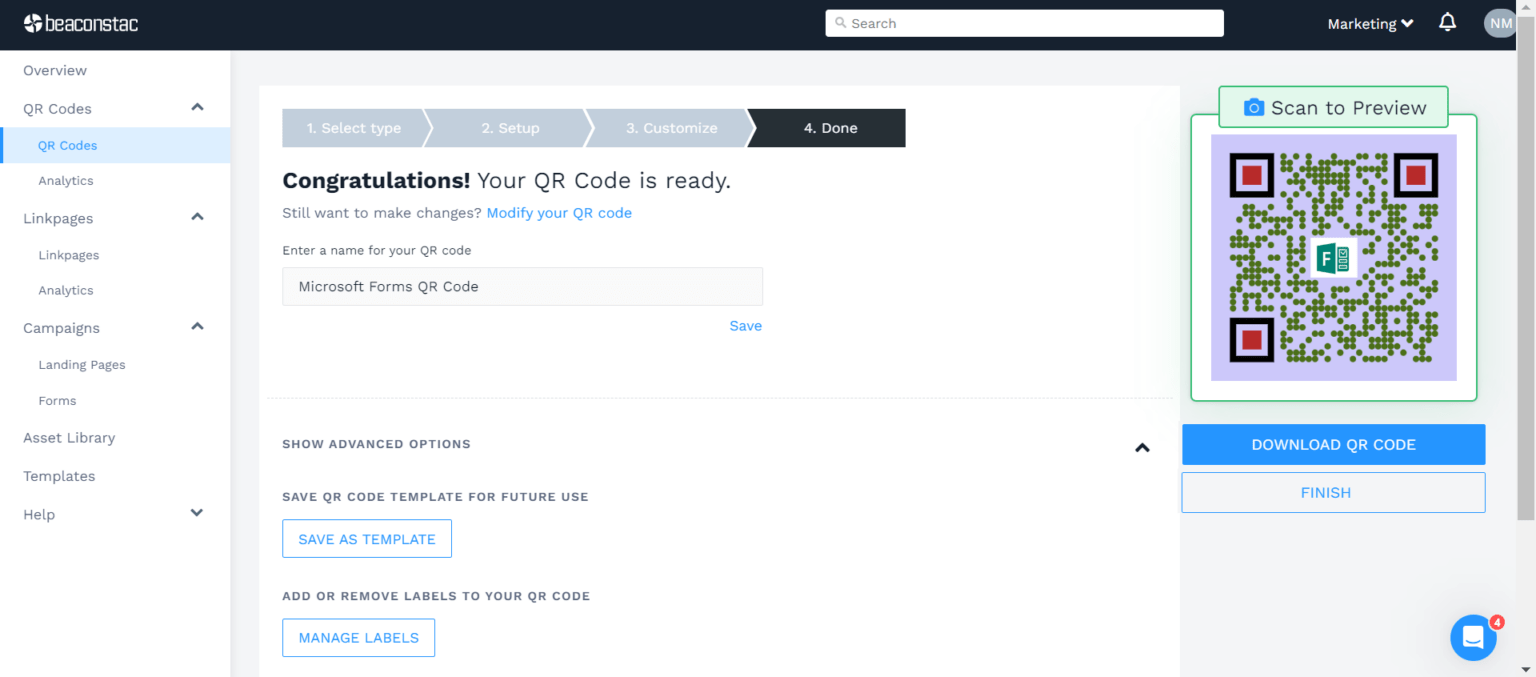How to Make a QR Code for Microsoft Forms