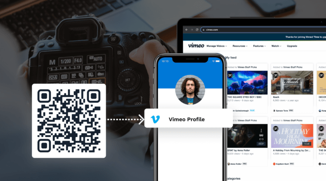 How to create a QR Code for Vimeo Video