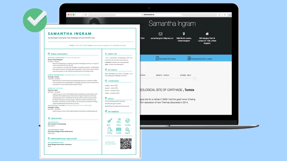 How To Make a Resume QR Code in - Resume QR Code 3 
