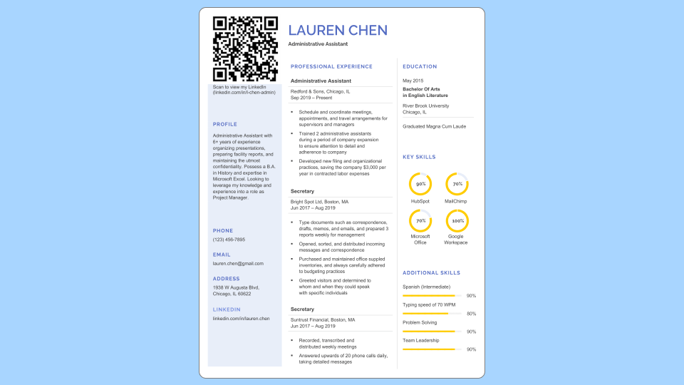How To Make a Resume QR Code in - Resume QR Code 4 