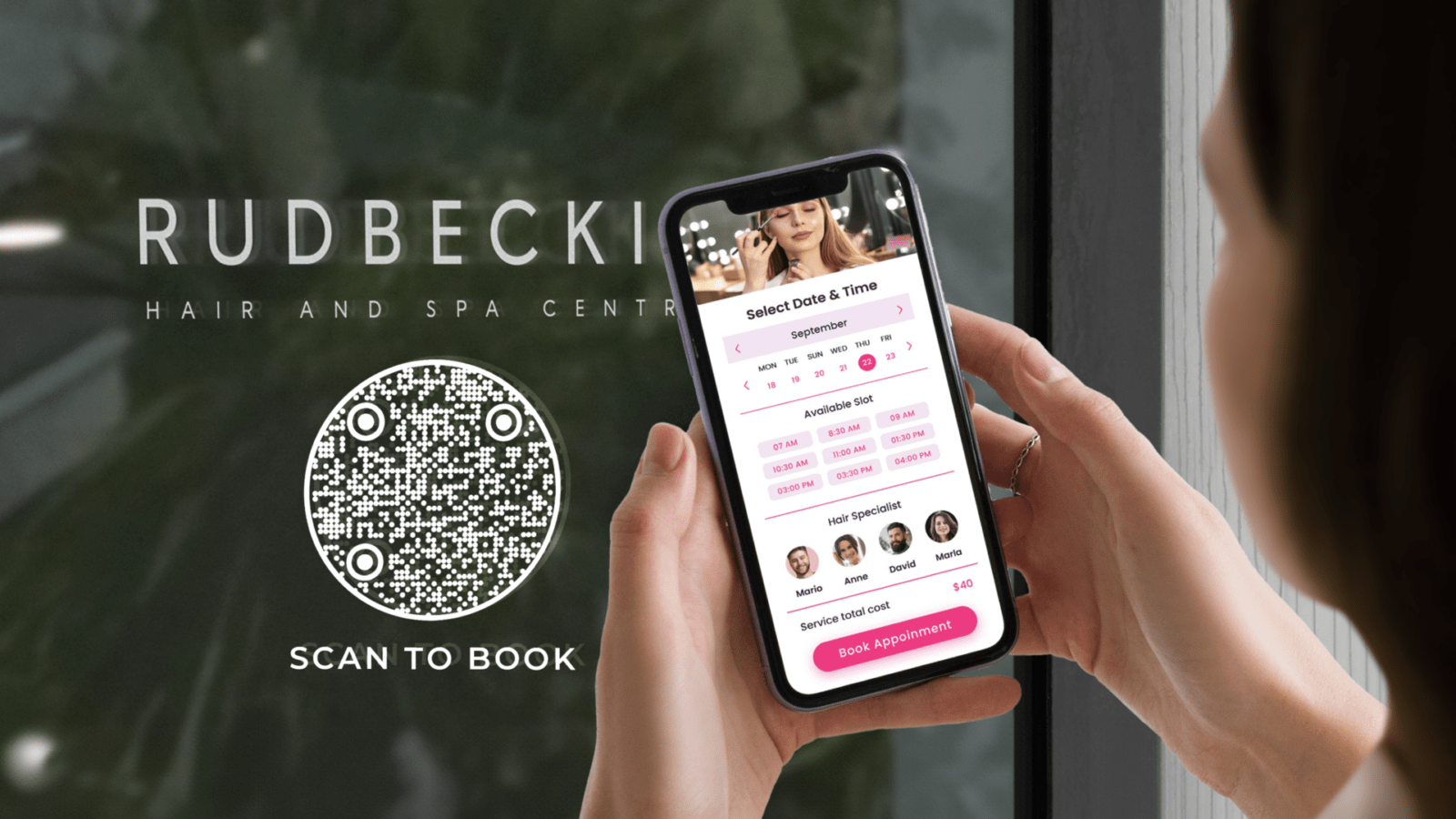 QR Codes For Salons & Spas: How To Create & Improve Experience