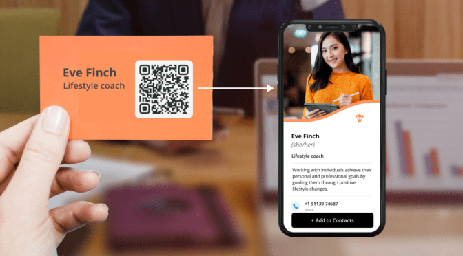 Digital Business Card for lead generation