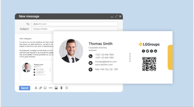 Lawyers email signature