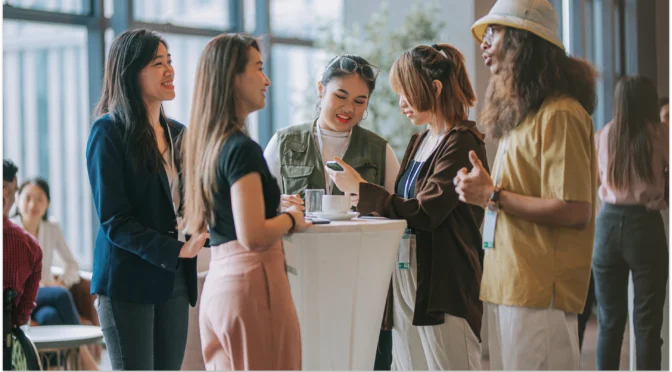 Customize your digital business card for events