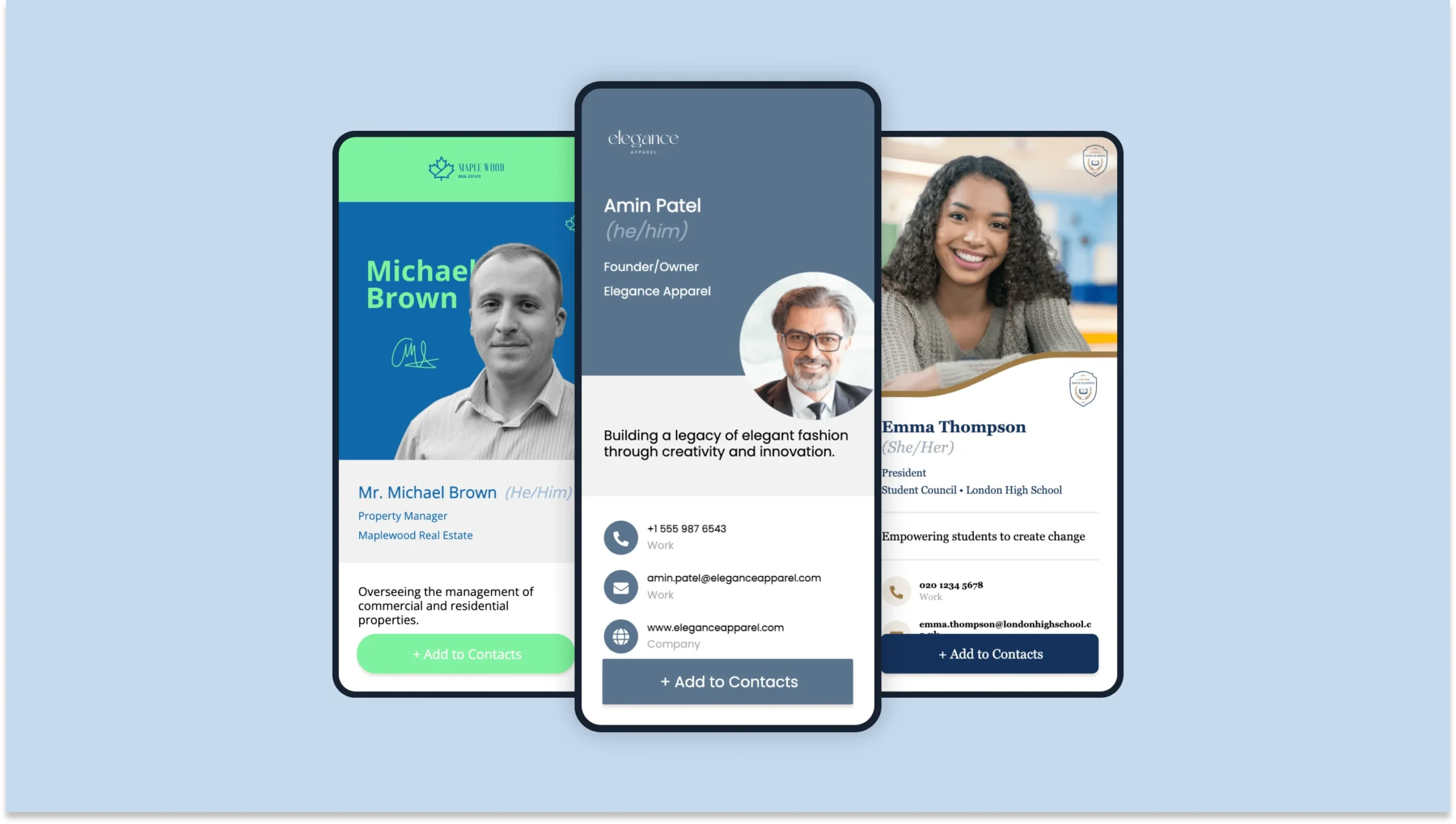Best free digital business cards of 2025